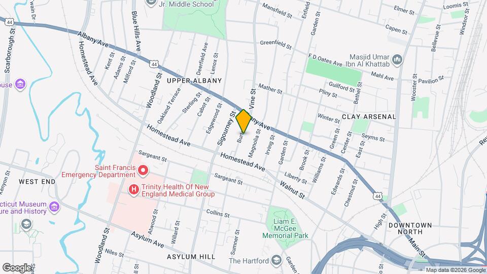 38 Burton St Map and Location Details