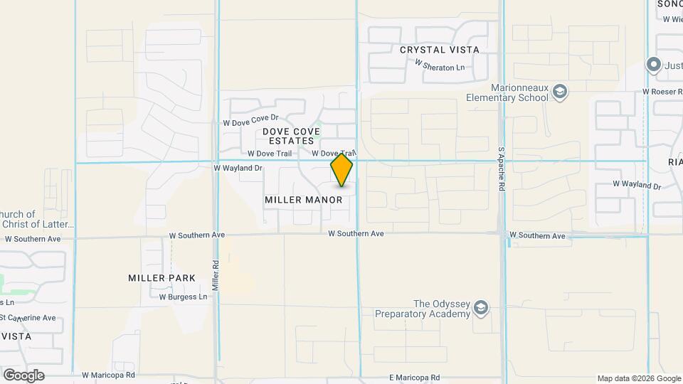 24740 W Jessica Ln Map and Location Details