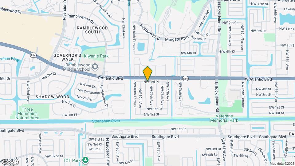 272 NW 79th Terrace Map and Location Details