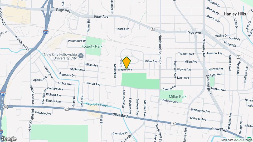 7884 Wayne Ave Map and Location Details
