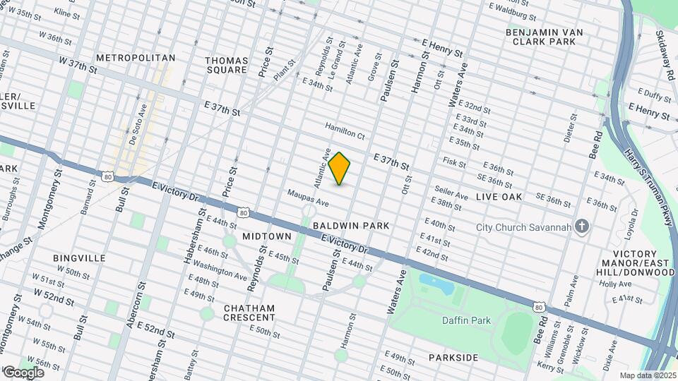 726 E 40th St, Unit 726 Map and Location Details