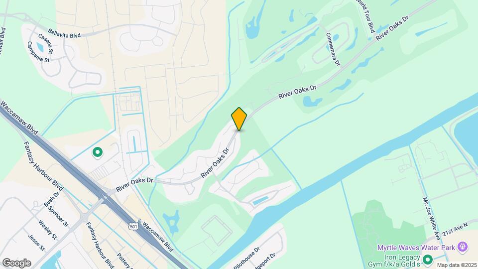 654 River Oaks Dr Map and Location Details