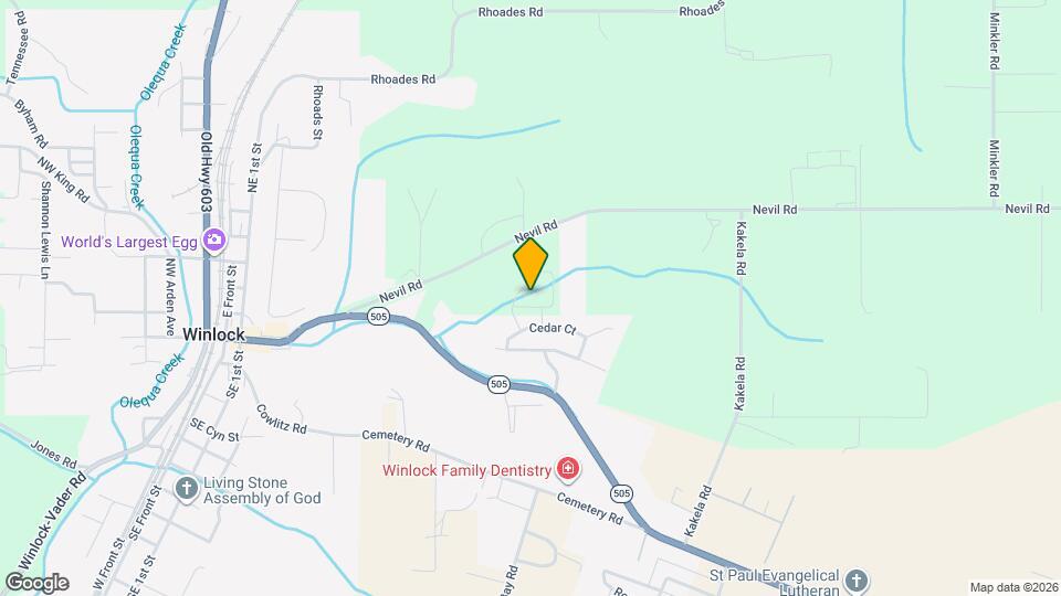 213 Oak St Map and Location Details