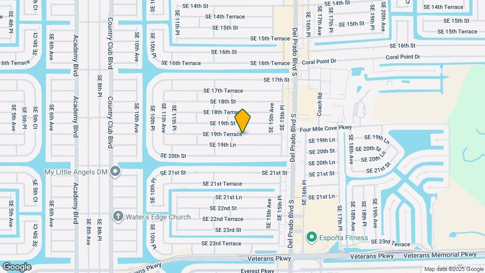 1414 SE 19th Terrace Map and Location Details