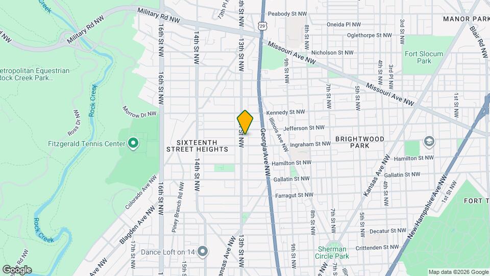5313 13th St NW Mapa y Detalles de la Ubicación