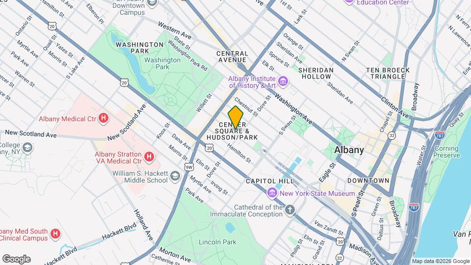 301 Hudson Ave, Unit 1 Mapa y Detalles de la Ubicación