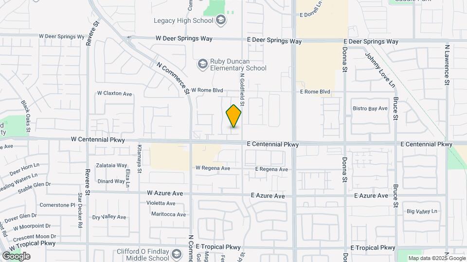 6428 N Butterfly Sky St Map and Location Details