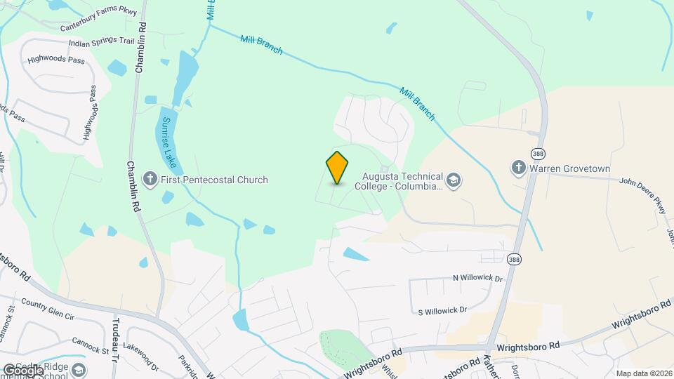 675 Red Cedar Ct Map and Location Details