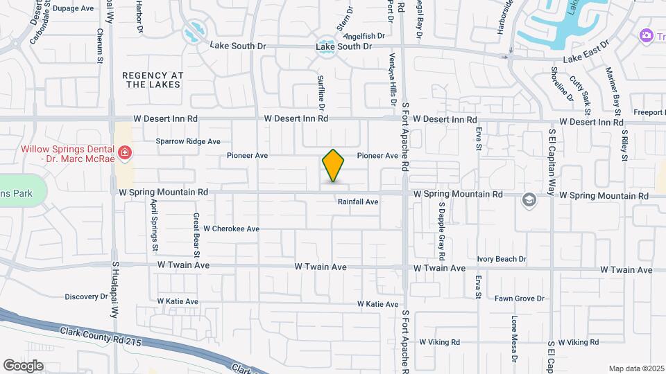 9585 Teton Diablo Ave Map and Location Details