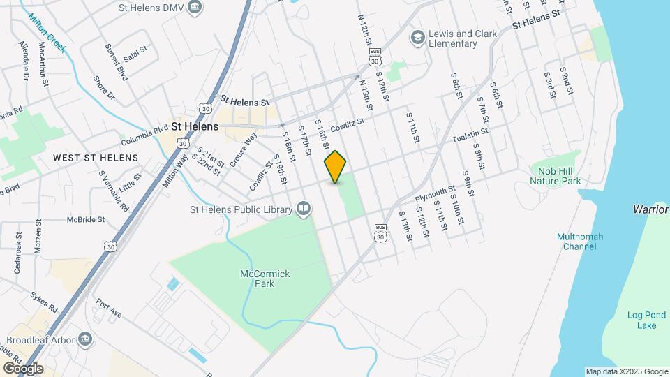 315 S 16th St Map and Location Details