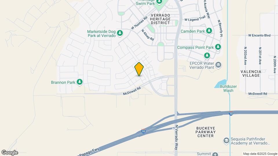 20912 W Almeria Rd Map and Location Details