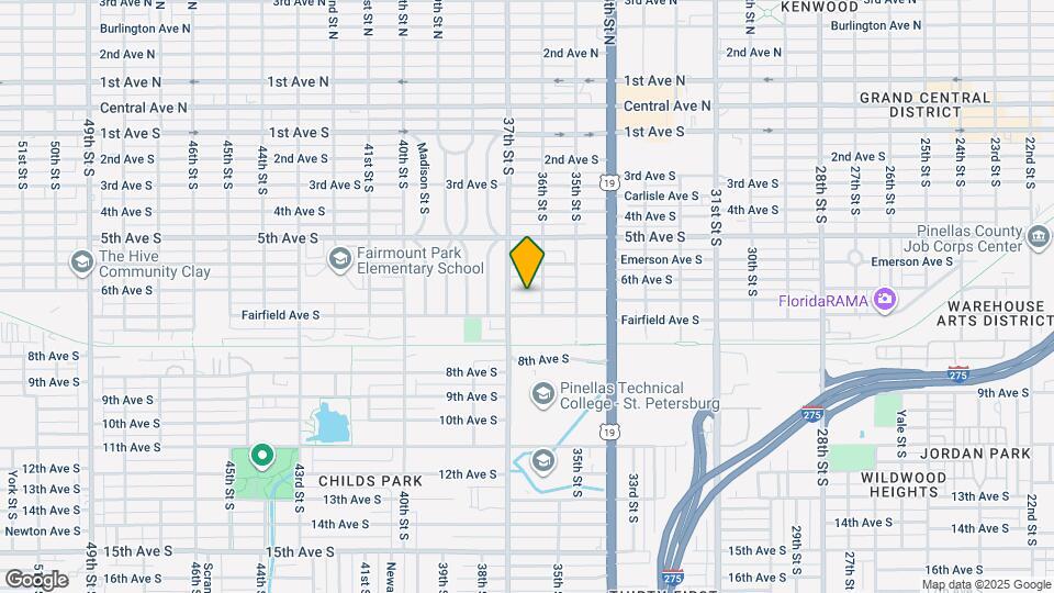 3624 6th Ave S Map and Location Details