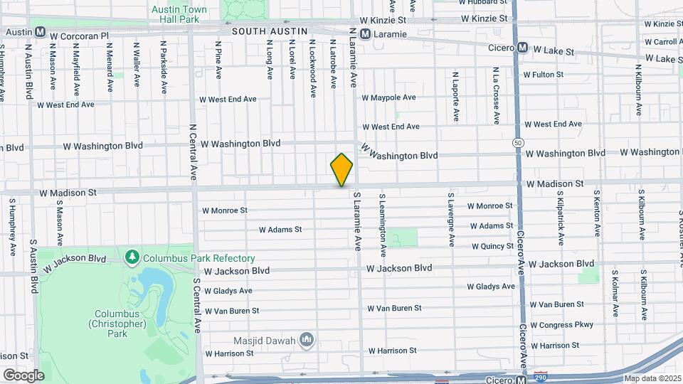 5219 W Madison St Map and Location Details