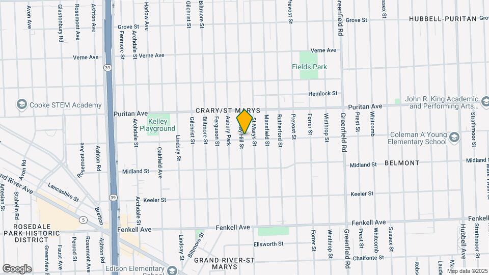 15800 Murray Hill St Mapa y Detalles de la Ubicación