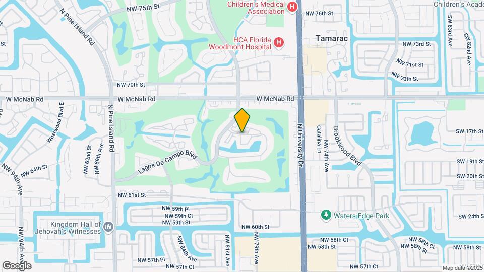7960 N Colony Cir Map and Location Details