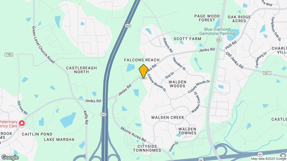 2507 Dawn Ridge Ct Map and Location Details