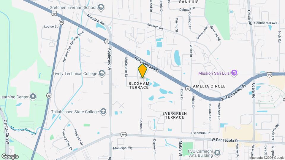 447 Cactus St Map and Location Details