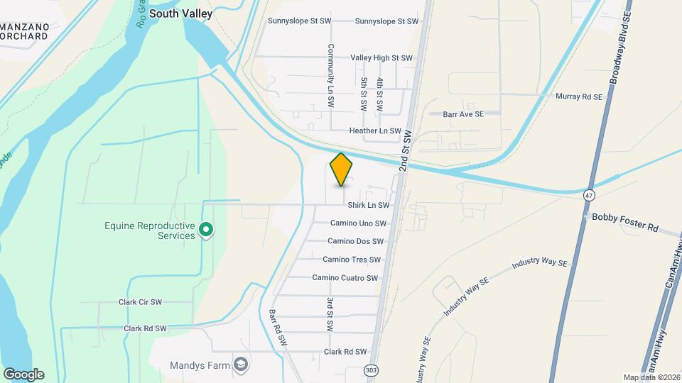 5317 Southfort Dr SW Map and Location Details