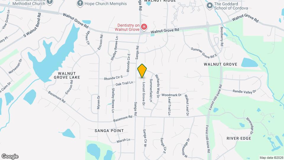 269 Locust Grove Dr Map and Location Details