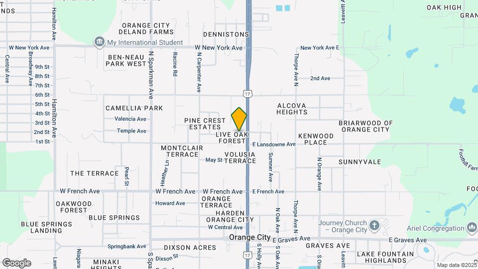 121 Forest Ln Map and Location Details