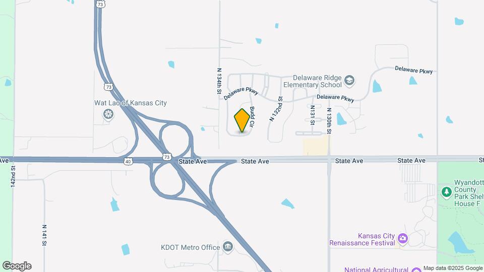 1203 Budd Cir Map and Location Details