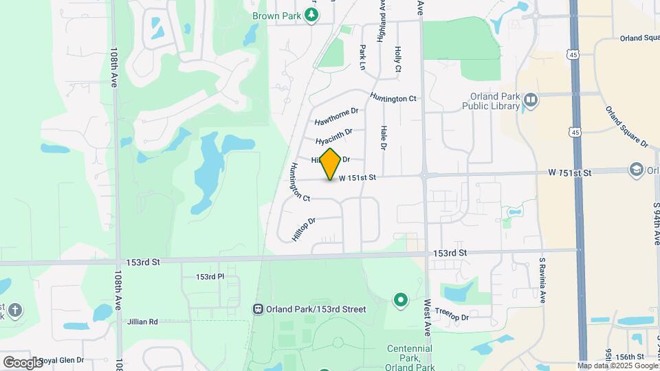 10225 W 151st St Map and Location Details