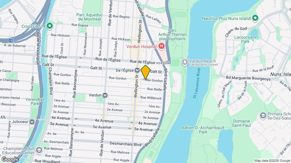 178 Gordon Rue Map and Location Details