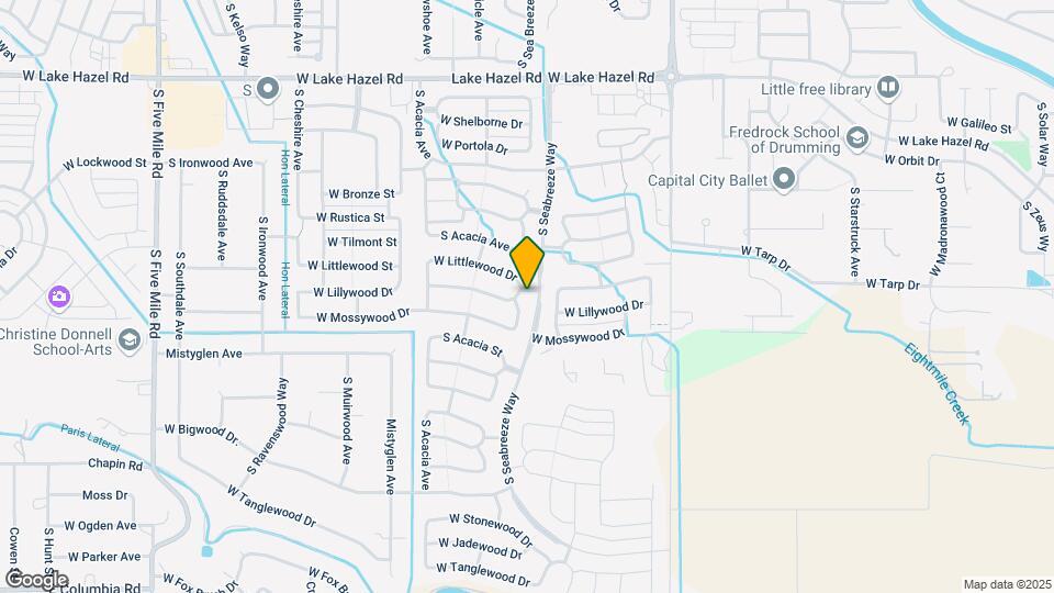 6888 S Galewood Way Map and Location Details