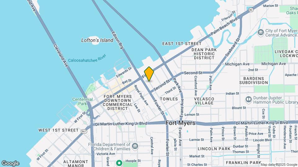 1606 Hough St, Unit 1 Map and Location Details