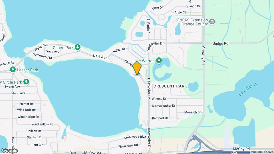 7210 Seminole Dr Map and Location Details