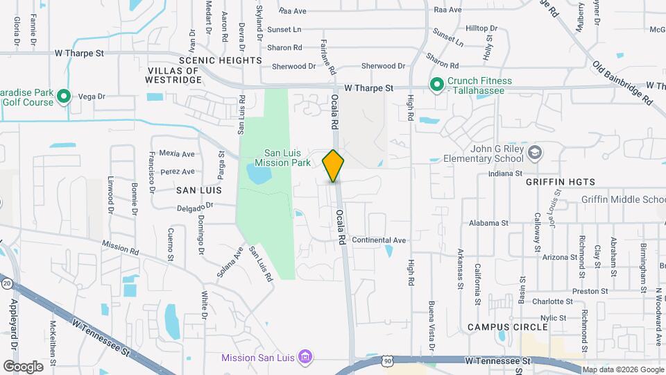 1352 Ocala Rd Map and Location Details