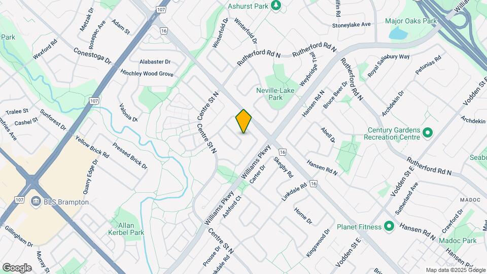 62 Camberley Cres Map and Location Details