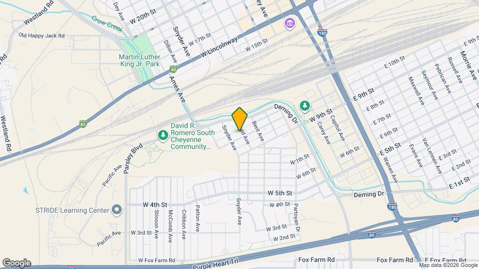 800 W 10th St Mapa y Detalles de la Ubicación