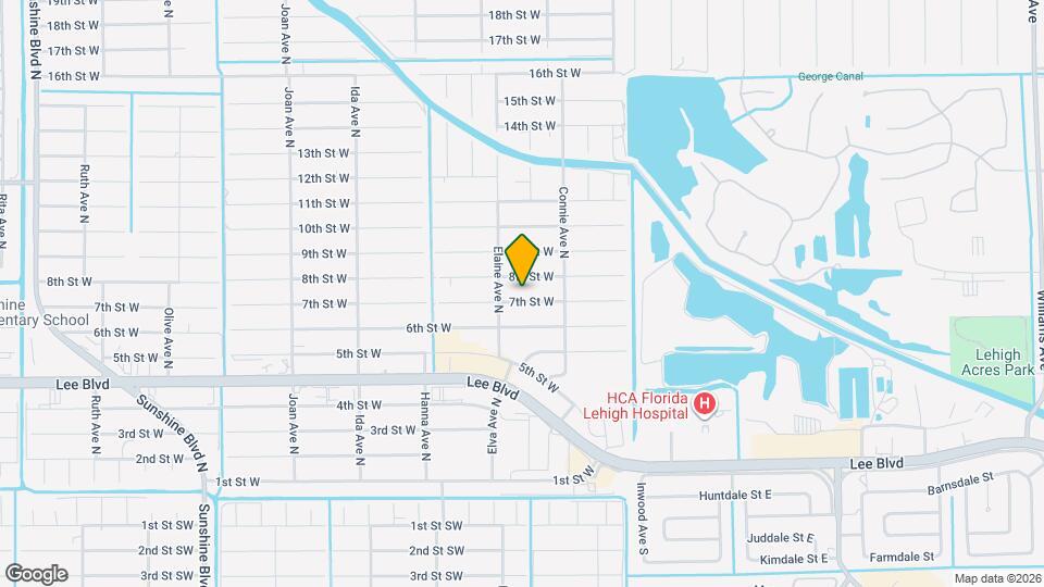 2612 7th St W Map and Location Details