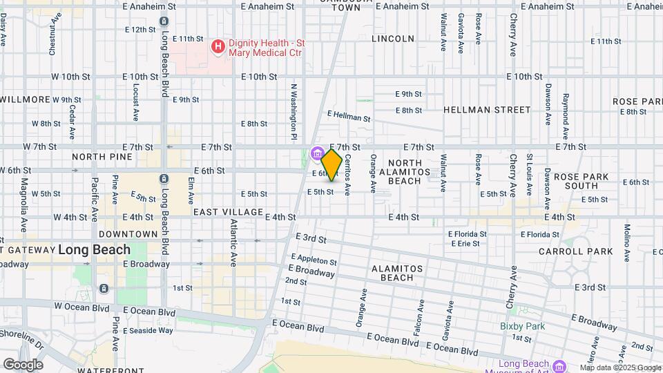1043 E 5th St Mapa y Detalles de la Ubicación