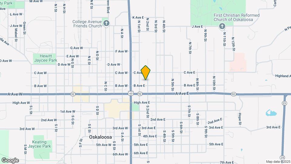 305 N 2nd St, Unit 4 Mapa y Detalles de la Ubicación