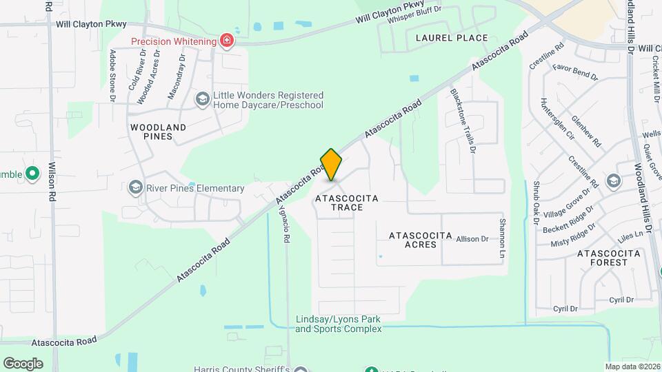 17403 Atascocita Bend Dr Map and Location Details