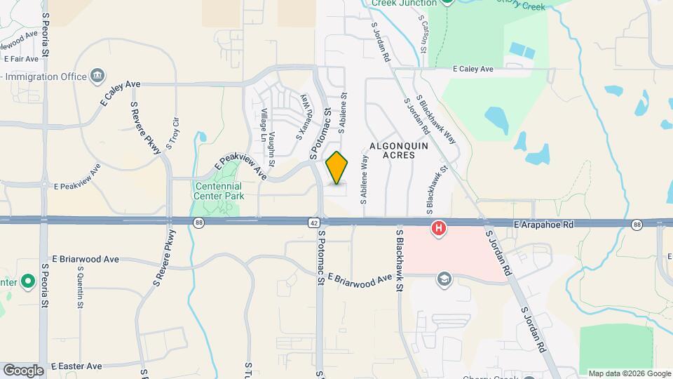 Village Cooperative of Centennial Mapa y Detalles de la Ubicación