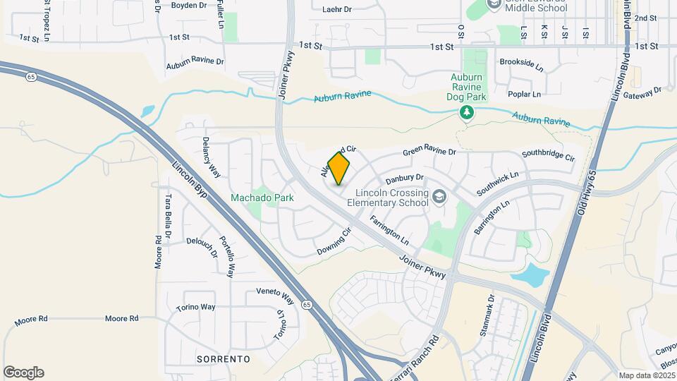 1740 Allenwood Cir Map and Location Details