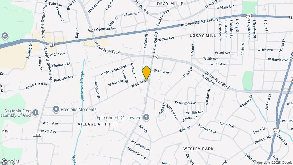603 Linwood Rd Map and Location Details