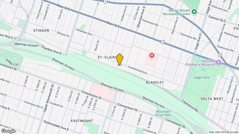 253 St Clair Blvd Map and Location Details