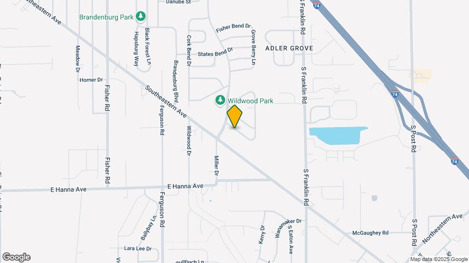 8105 Whistlewood Dr Map and Location Details