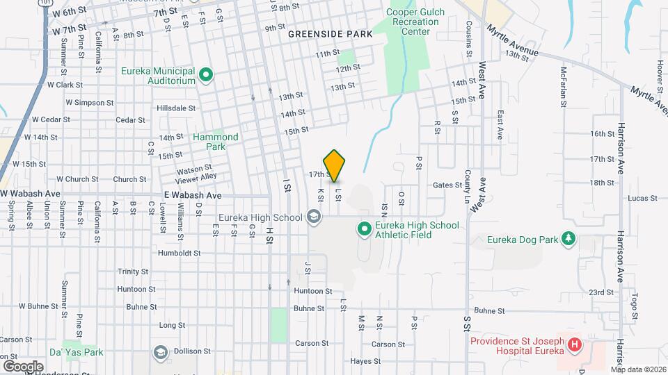 1732 L St Map and Location Details