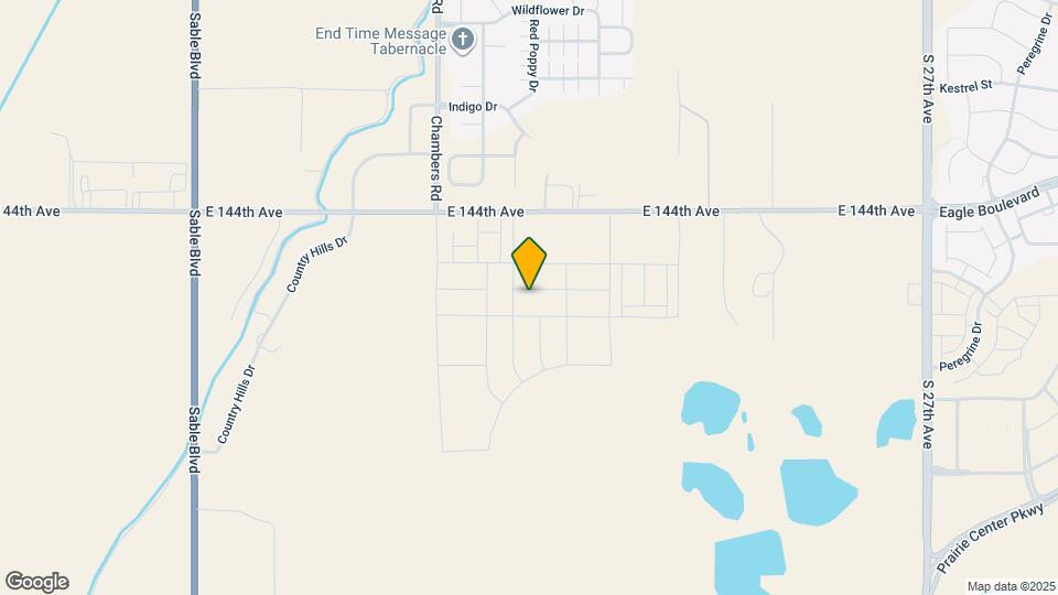 1384 Orchard St Map and Location Details