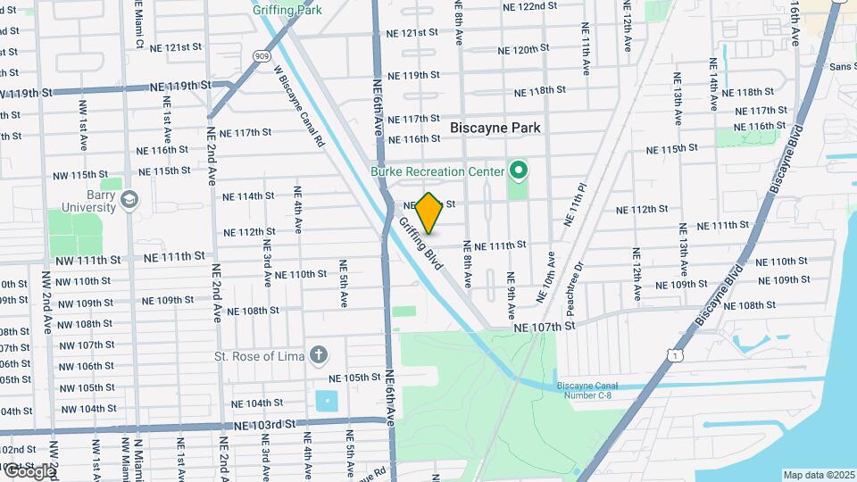 11121 Griffing Blvd Map and Location Details