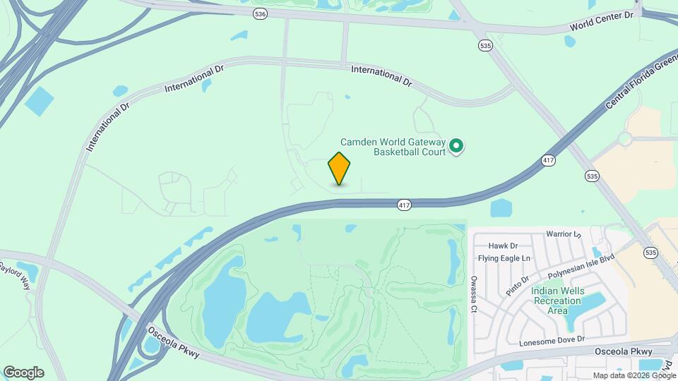 8801 Worldquest Blvd, Unit 102 Map and Location Details