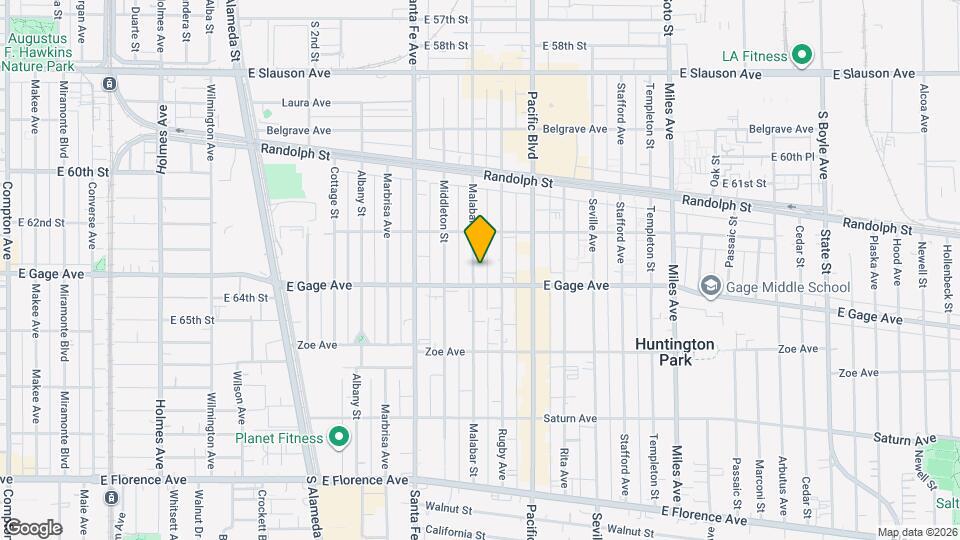 6346-8 Malabar St Map and Location Details