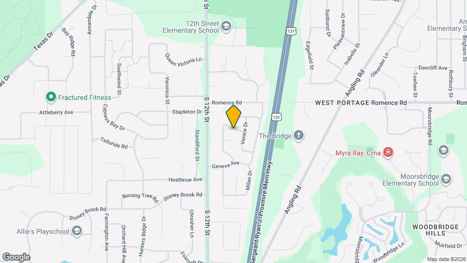 4715 Marcel Ave Map and Location Details