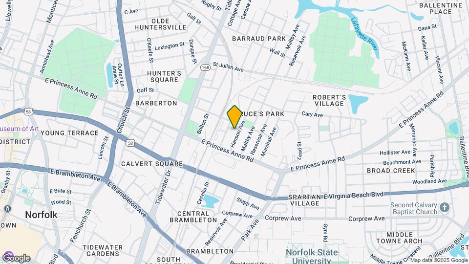 1259 Hanson Ave Mapa y Detalles de la Ubicación