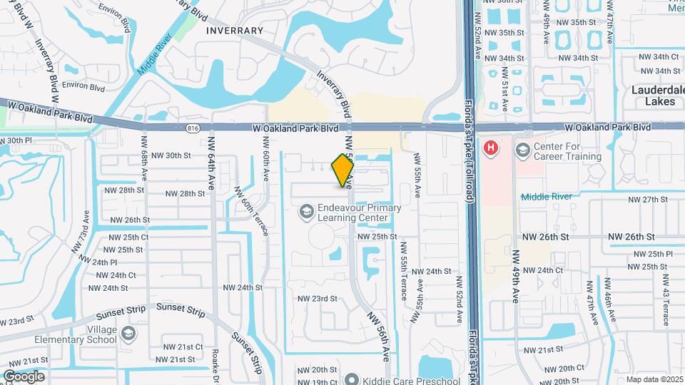 5615 NW 27th Ct Map and Location Details